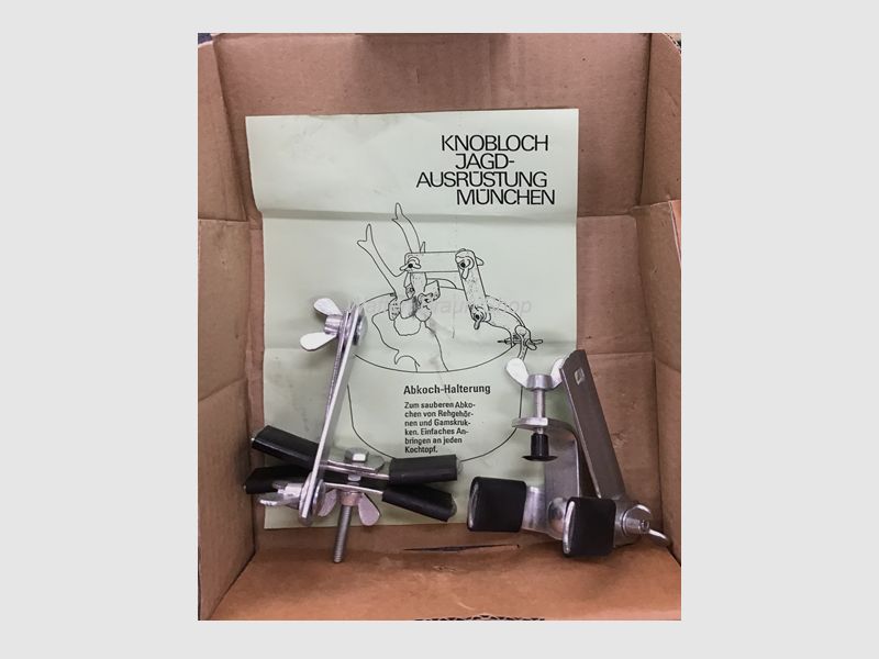 Knobloch Gehörn-Abkochhalterung