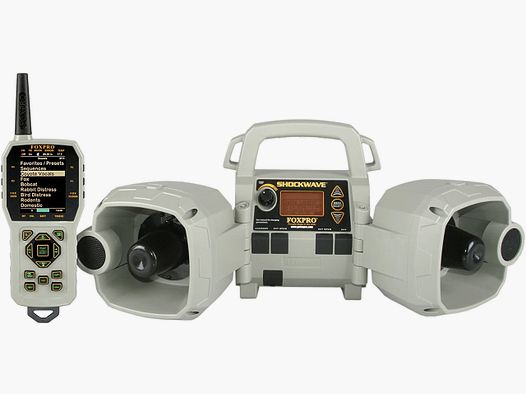 Foxpro Shockwave geluidslokker Met 25 extra ganzen geluiden!