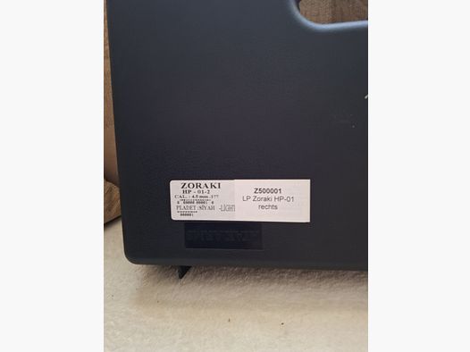Zoraki Luftpistole 4,5mm mit Schalldämpfer 