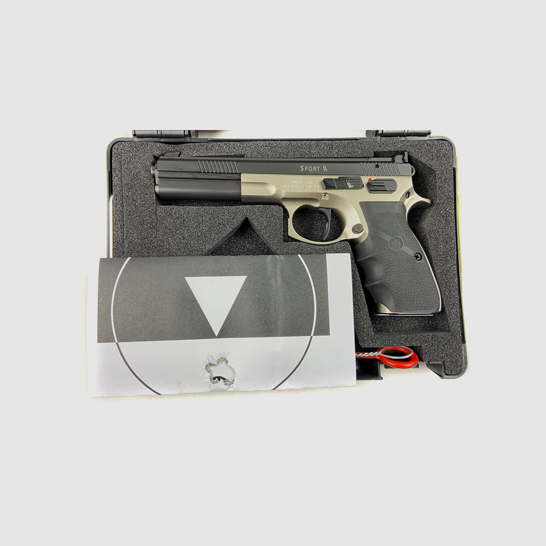 Oschatz CZ 75 Sport II Duo Tone Single Action Only Kal. 9mm Luger 6''