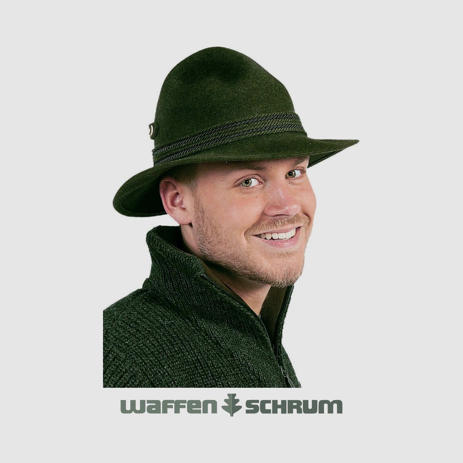 Loden hat tricorn green