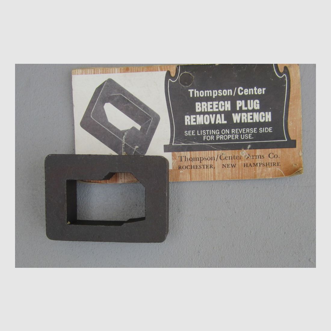 CLAVE DE CORRIDA THOMPSON CENTER USA para armas de percusión de avancarga