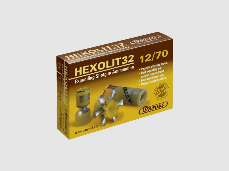 HEXOLIT 12/70 Nabojów X5