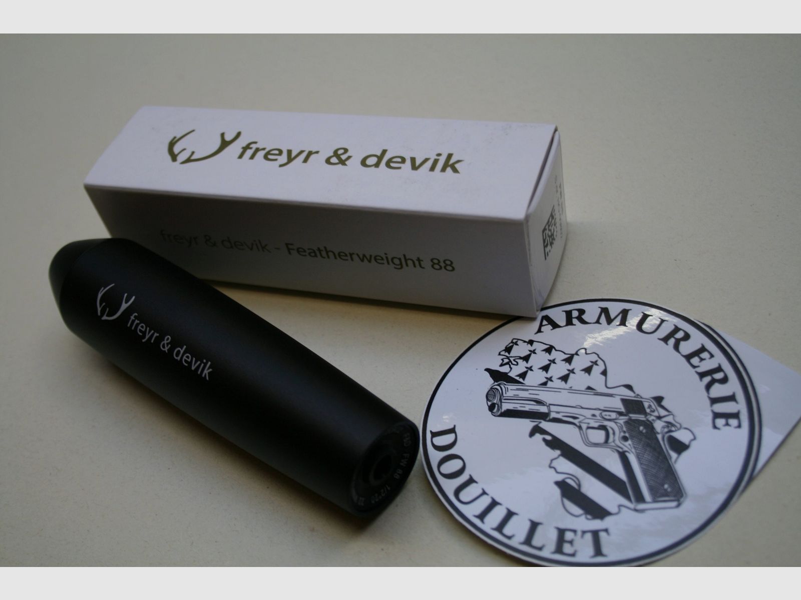 Silenziatore Freyr & Devik Featherweight 88 (1/2X28 Cal. 5.5mm), immagine 1 di 3