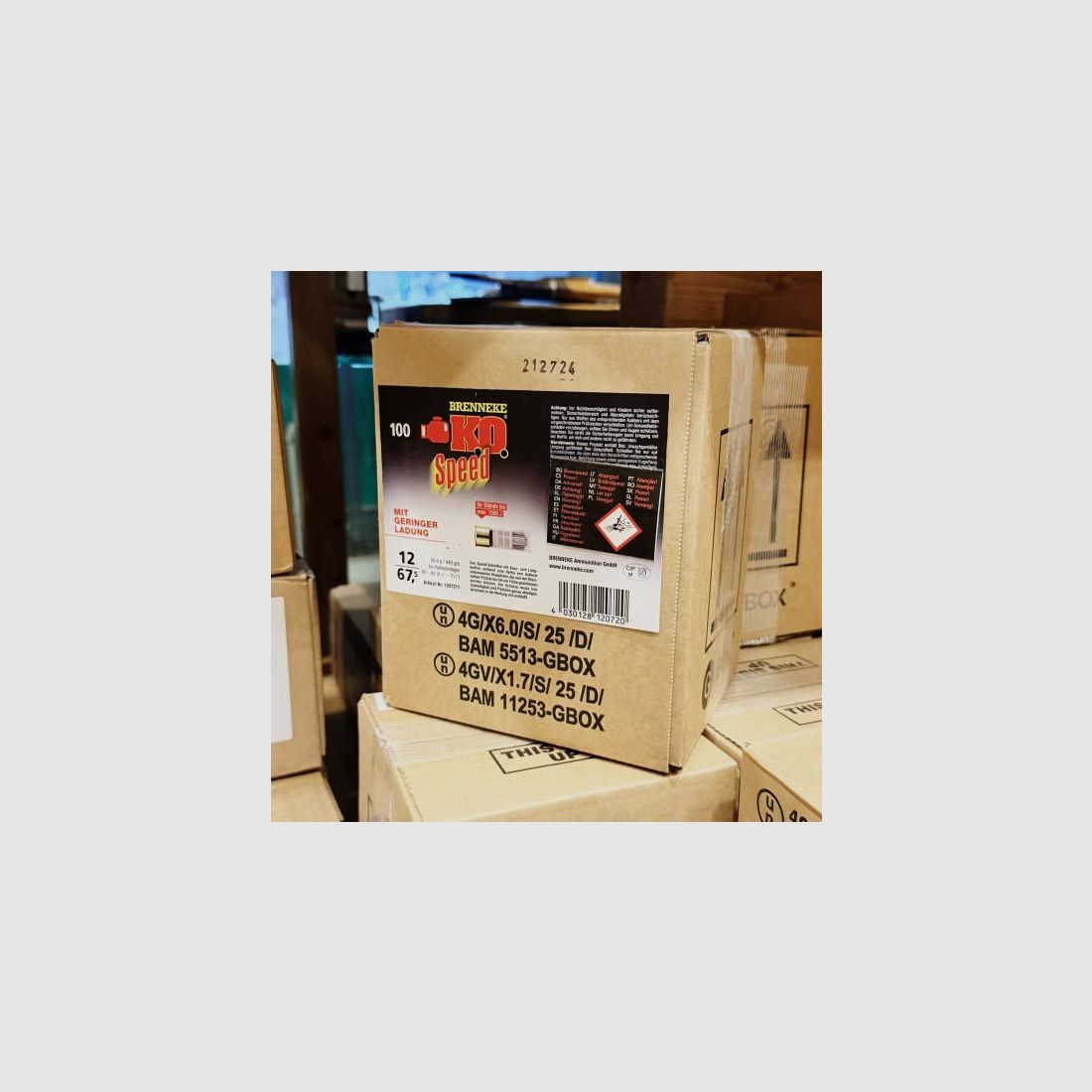 BRENNEKE K.O. Speed 12/67,5 Flintenlaufgeschosse mit geringer Ladung