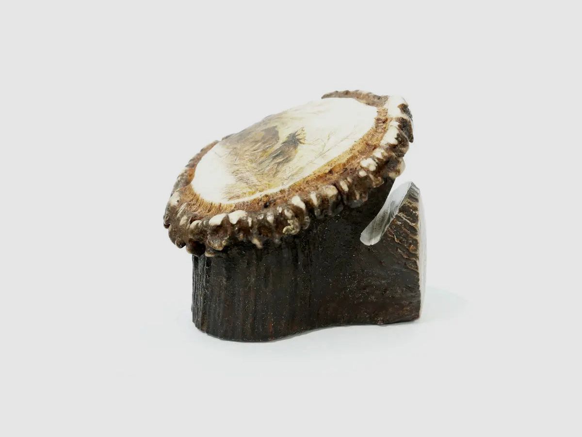 PUMA Messerständer, Elchbrunft, Unikat