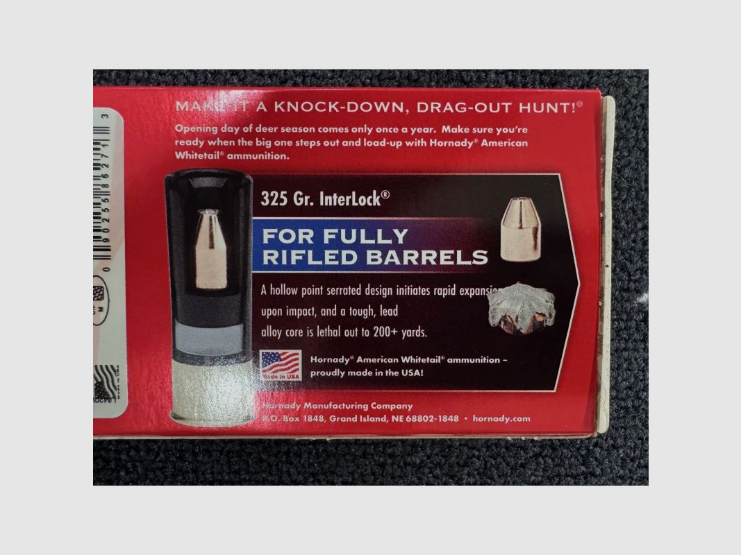 Hornady Whitetail 325 grs (x5), Bild 2 von 4