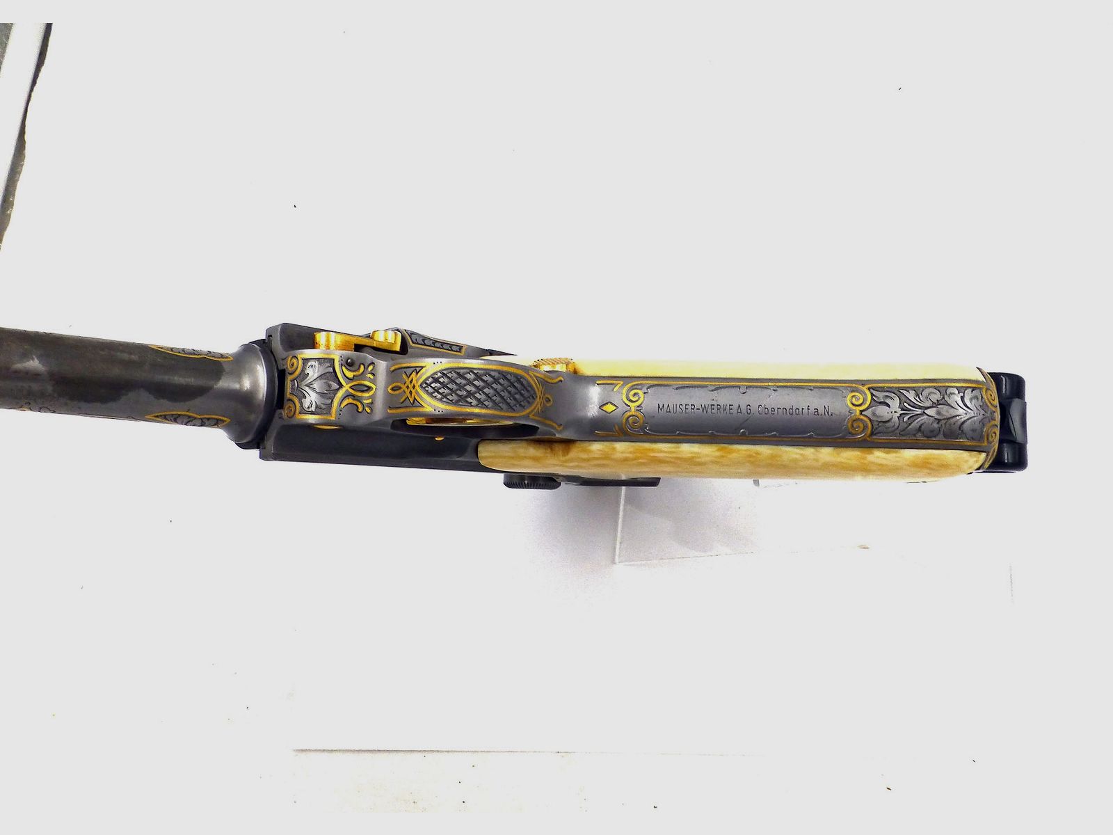 Pistole MAUSER Parabelum „Ivory“ Kal. 9Para, Bild 4 von 5