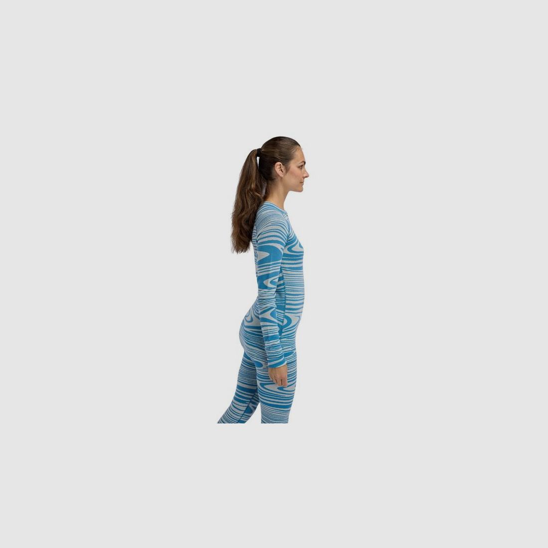 Aclima WarmWool Motion Crewneck W Niagara Motion, billede 5 af 7