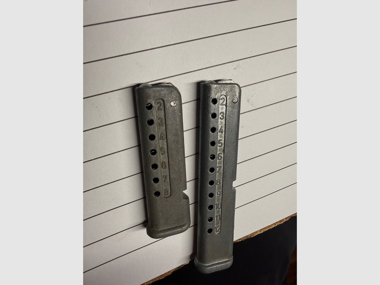 Haenel Magazine Luftgewehr 2 piezas DDR Original 8 y 12 310 #1