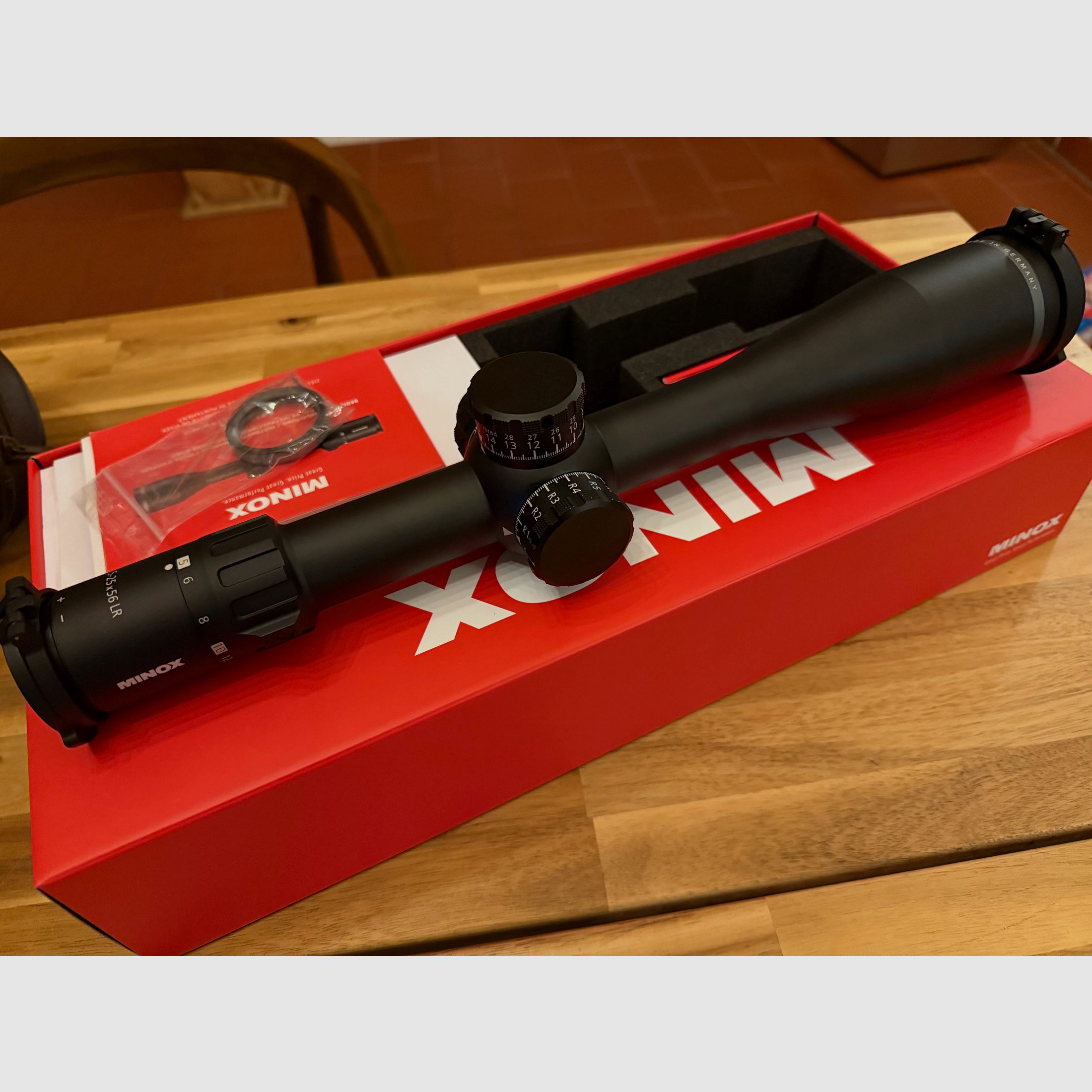 Minox 5-25x56 LR Longue portée