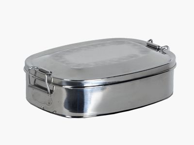 Basic-Nature Lunchbox Proviantdose Edelstahl 0,75L Jagdzubehör