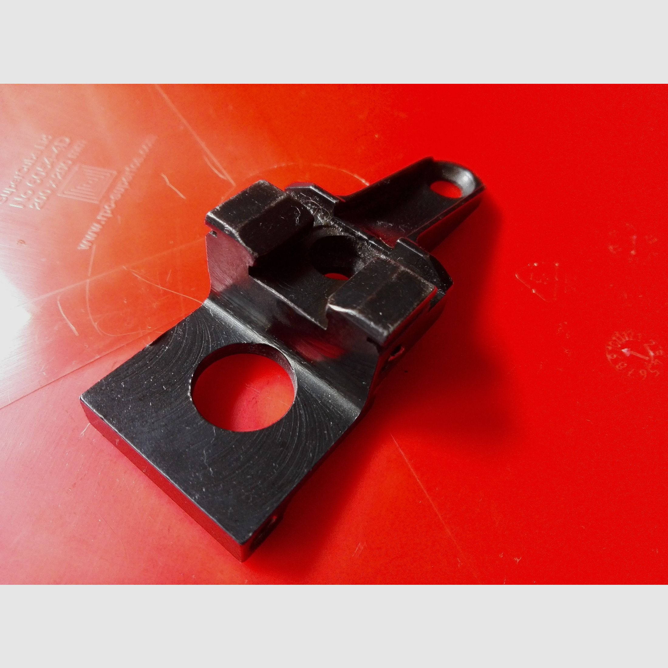 Früher DDR MPi AKM Reartrunnion (noch vollständig gefräst) Preis Verhandelbar!  Tags: AK47 AK74 Ersatzteile Yunker Tantal
