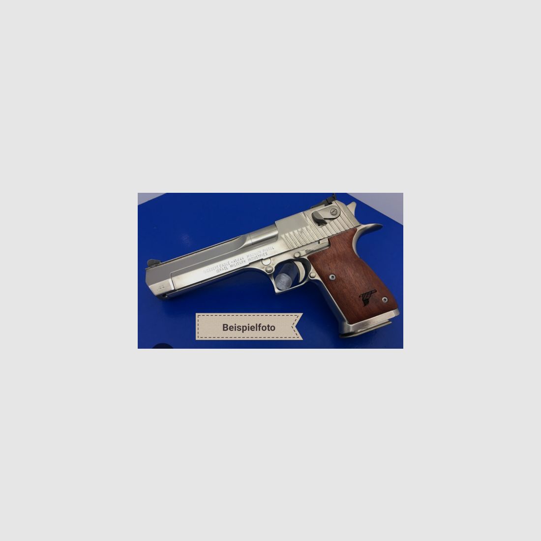 Magnum Research / IMI Holzgriffschalen für Desert Eagle Pistole (Mk VII ?) neuwertig