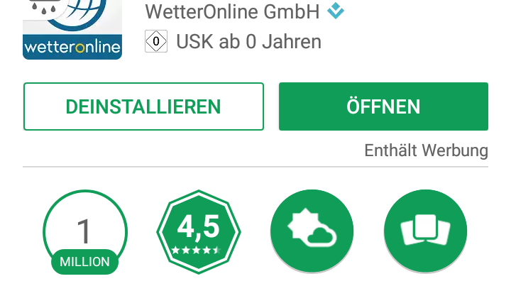 App Tipp: RegenRadar