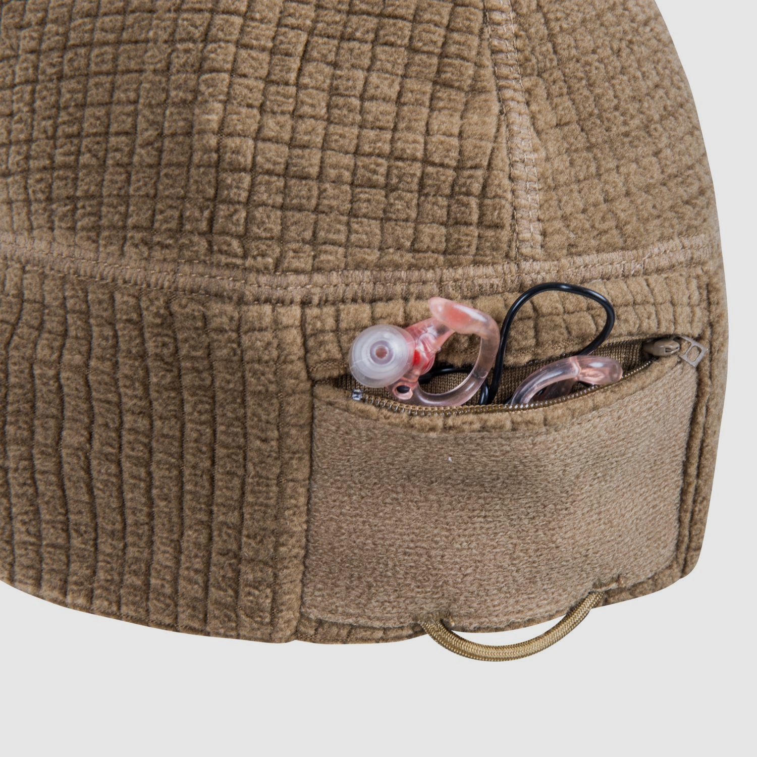 HELIKON-TEX RANGE BEANIE CAP® GRID FLEECE  OLIVE
