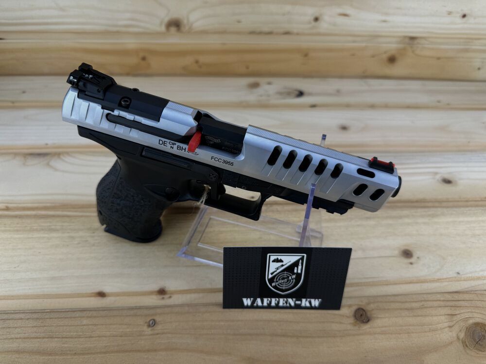 Demonstration weapon Walther semi-automatic pistol Q5 Match 9x19 INT. 15R in black s 9mmLuger