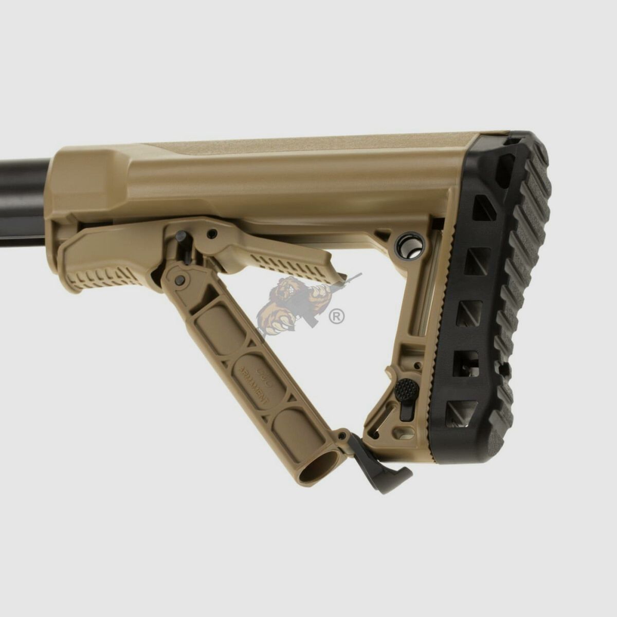 G&G CM16 SRXL with ETU in Desert Airsoft S-AEG free from 18