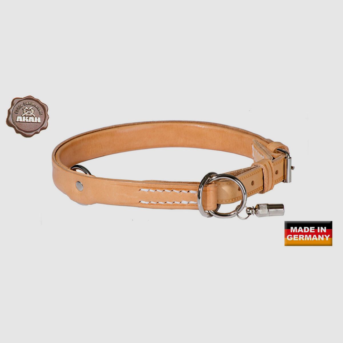 AKAH Würger mit Begrenzung aus Fahlleder 30 cm