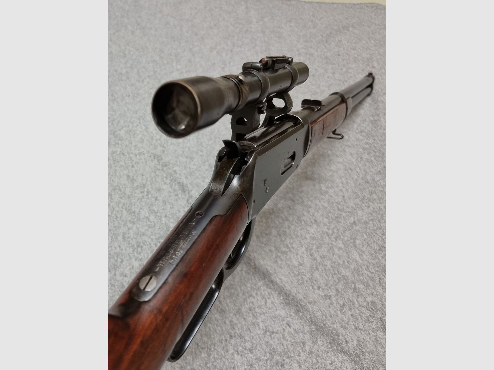 Original WINCHESTER 1894 - Year of manufacture 1898! Scope sniper rifle hunting - set trigger