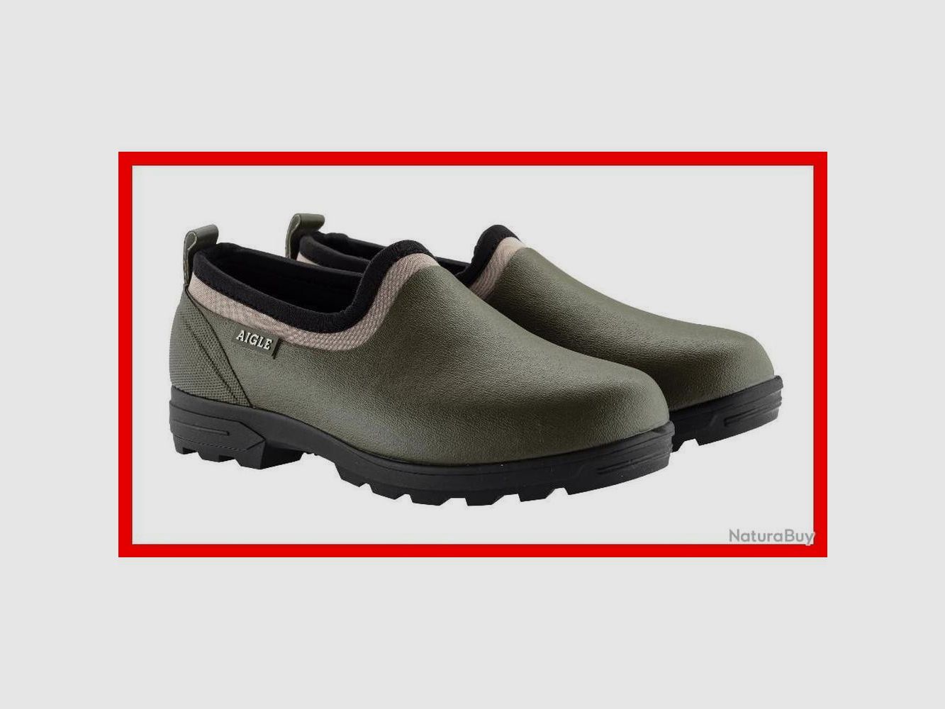 Sabot Aigle Lessfor M2 P43 - Widerstandsfähiger Gummi - Rutschfeste Sohle - Langlebiger Komfort und Schutz, Bild 2 von 4