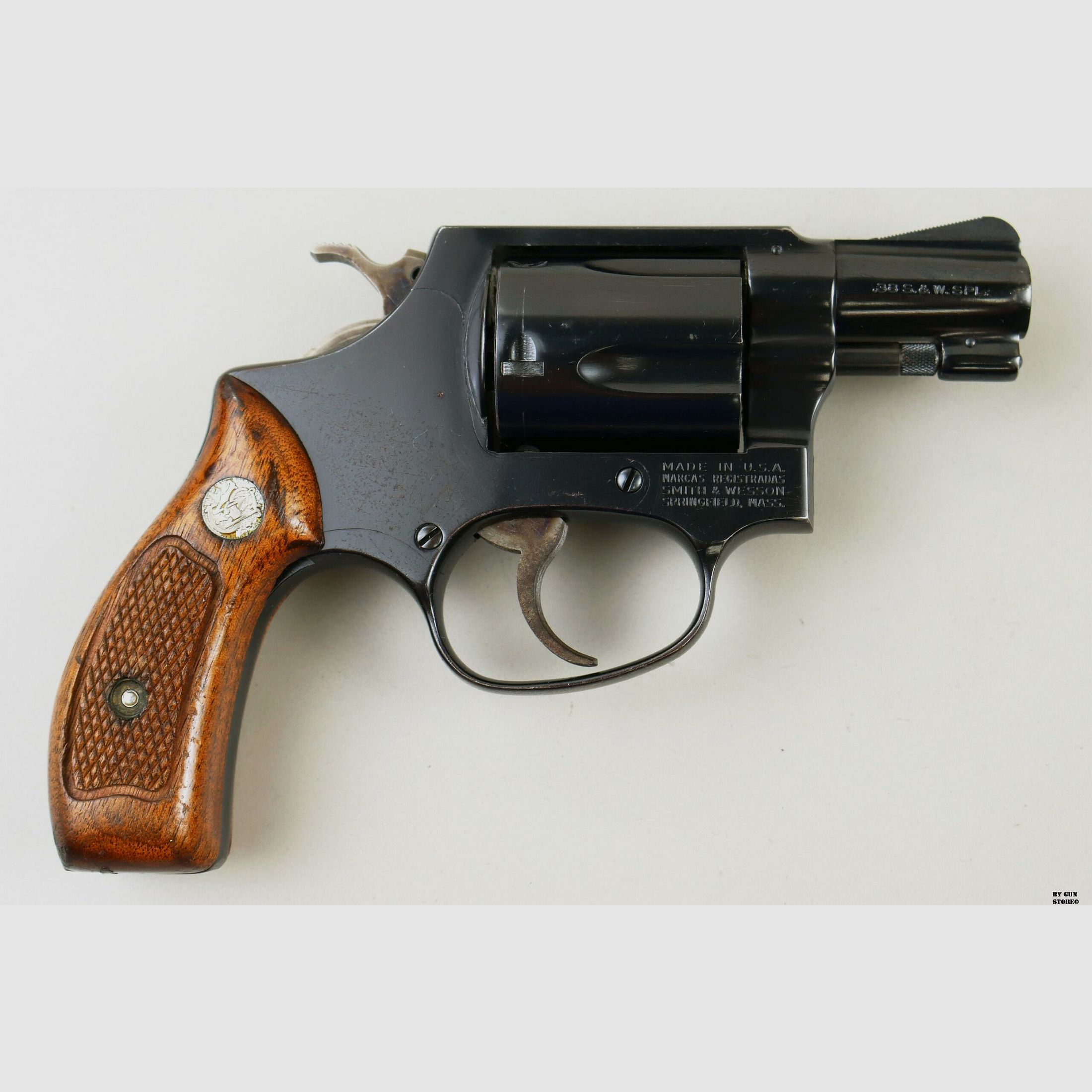 Revolver Smith & Wesson mod. 36 Kal. 38 speziell Matr. J639109, Bild 3 von 8