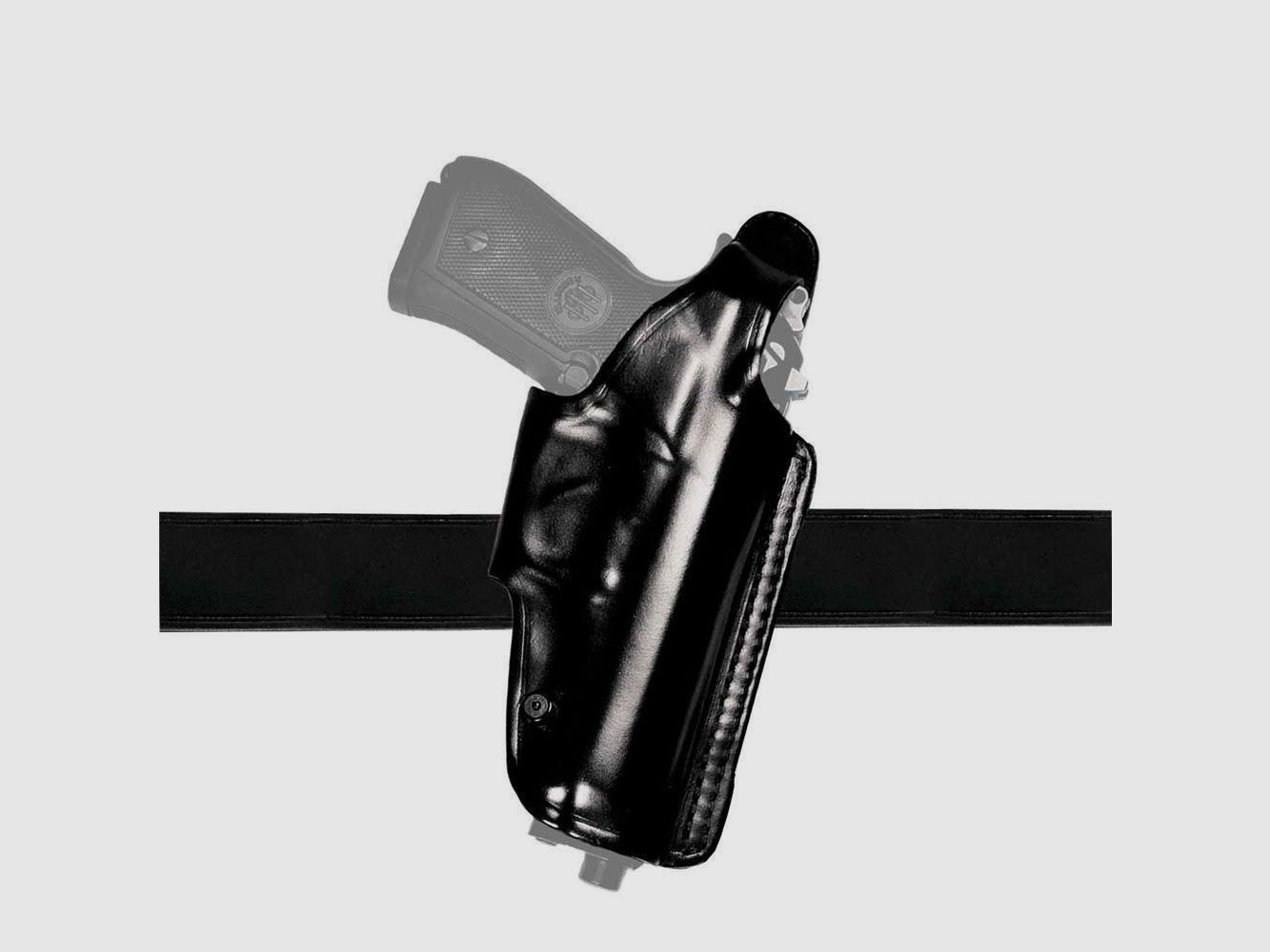 Mehrzweck-Schulterholster/Gürtelholster "Miami 2" Colt 1911/Governament 5",S&W 1911,Springfield 1911,Para Ordnance P14/P16 Braun Rechtshänder