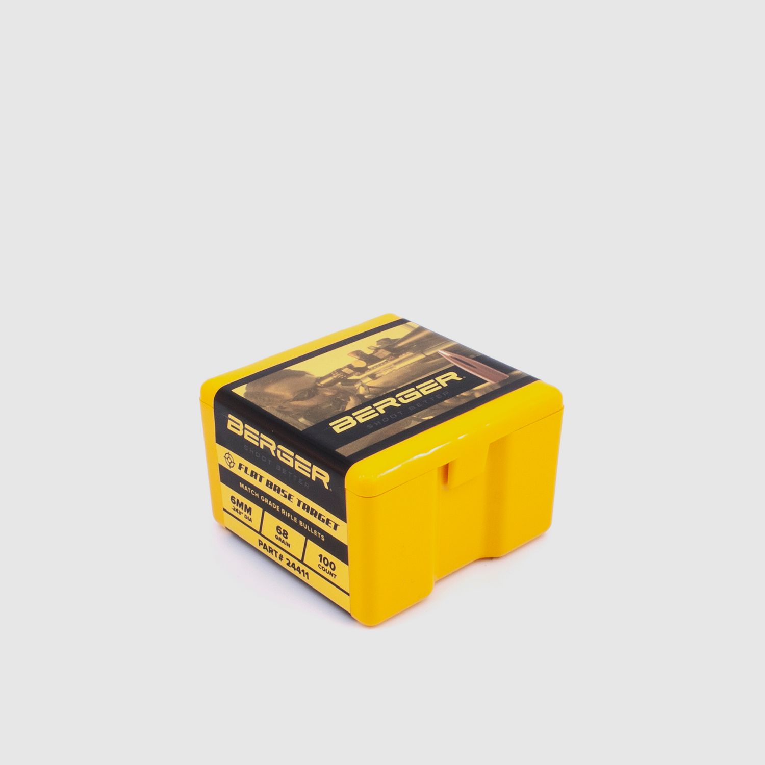 Berger Geschoss 6mm/.243 FB Target 68GR 1000 Stück