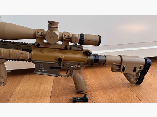 Heckler & Koch G28 Z 16,5" .308 Win inkl. B&T Schalldämpfer und S&B Zielfernrohr