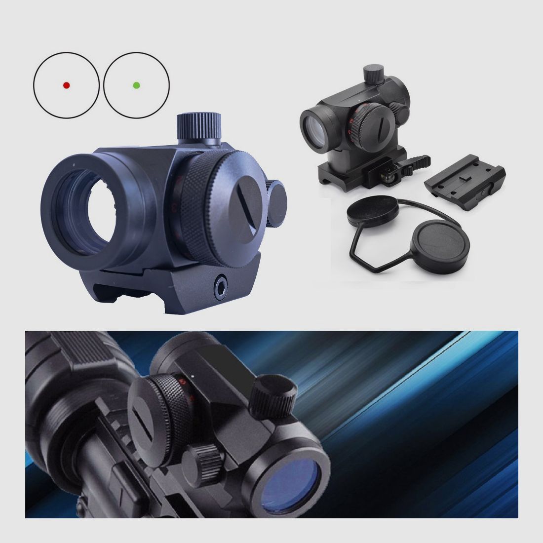 Zasdar Elektronisches Visier 1X20 mm Typ Maverick