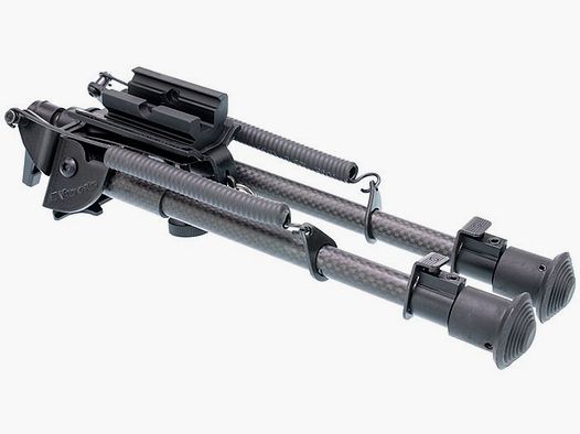 Bípode RokStad 9 – 13.5″ pivotante de fibra de carbono