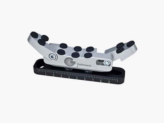 Schaftkappe Alu Position, schwarz/silber