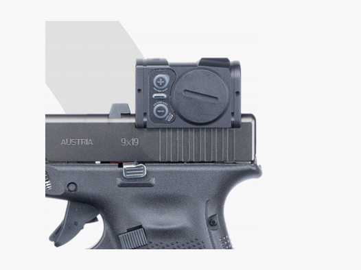 Fraisage de glissière B&T sur pistolet Glock incl. Aimpoint ACRO P2