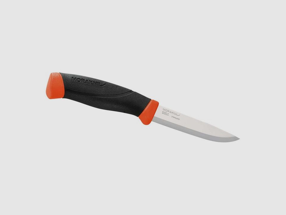 Herbertz Mora Messer Orange Fahrtenmesser-Bowie