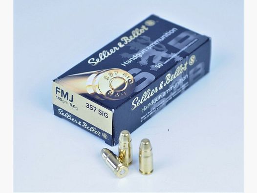 Sellier & Bellot .357Sig VM 140grs VE50