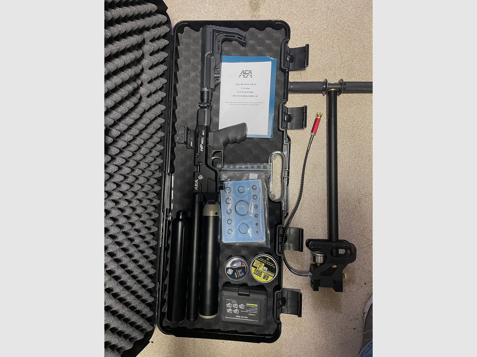 AEA HP Max MK2  mit viel Zubehör, Original und unbenutzt