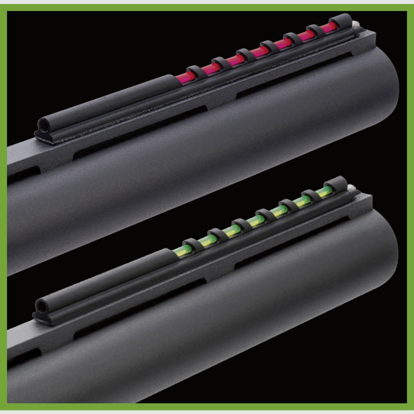 Truglo Glo-Dot-Pro grün - zum kleben, 2 mm