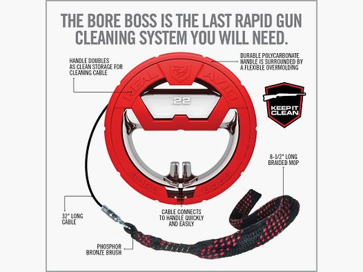 CORDINO DI PULIZIA REAL AVID BORE BOSS CAL .22