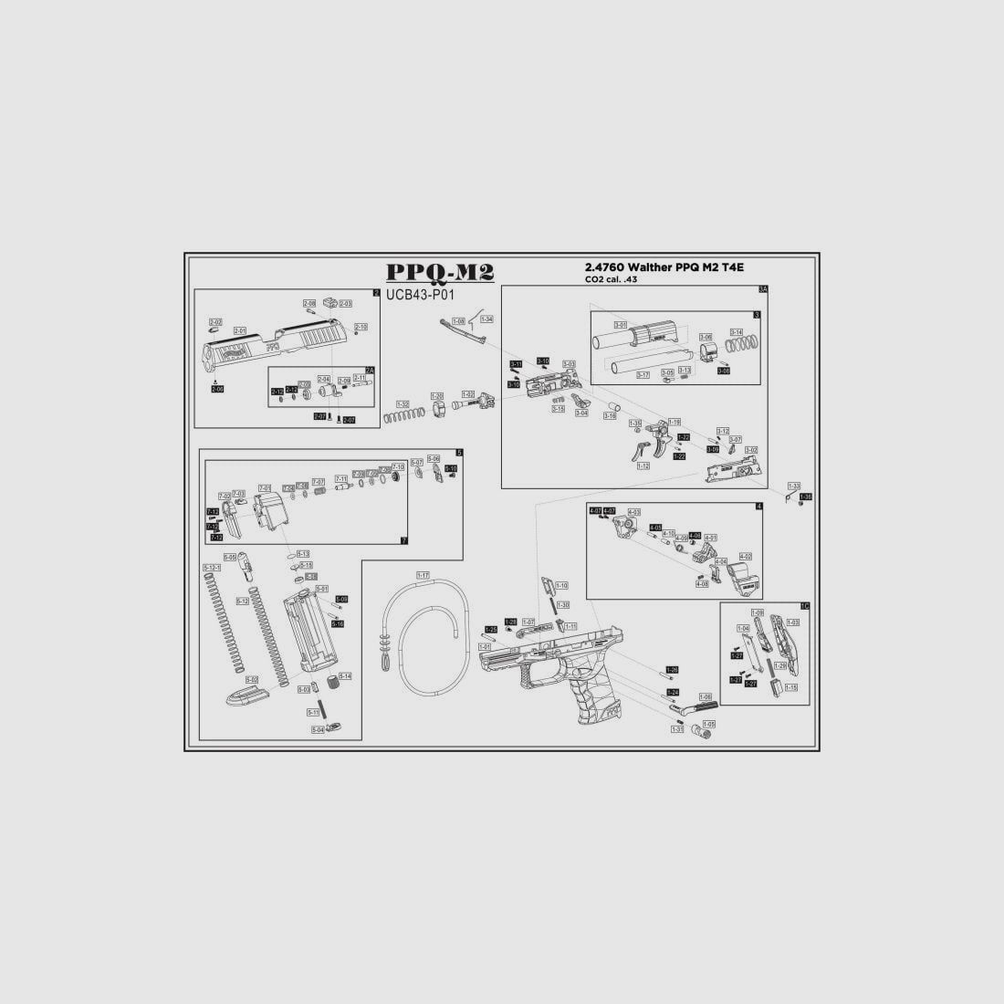 Ersatzteil Umarex Ref. 2.4760.40.01 Kolben T4E PPQ M2, Bild 1 von 2