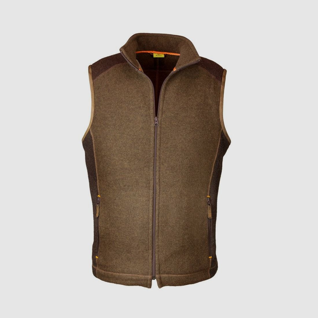 WALDKAUZ Men's Loden Fleece Vest Hainrich