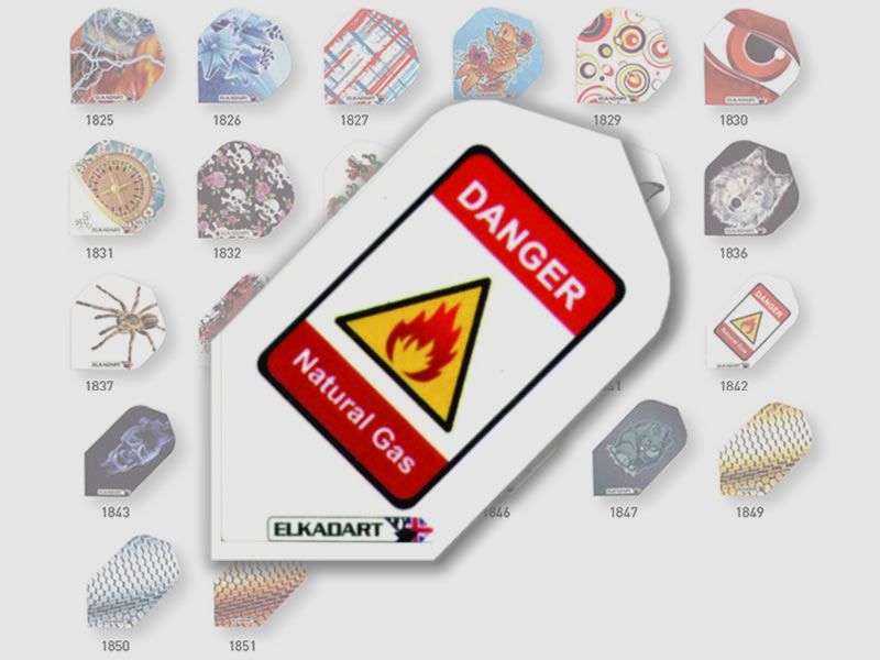 Elkadart Flights Danger Slim Form 3 StĂĽck