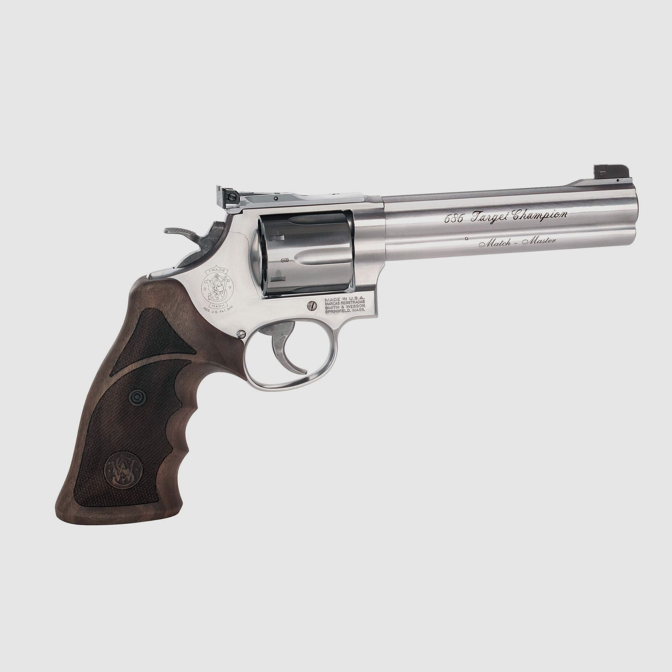 Smith & Wesson Revolver 686 Match Master 6" .357 Mag. Stainless, image 6 of 7