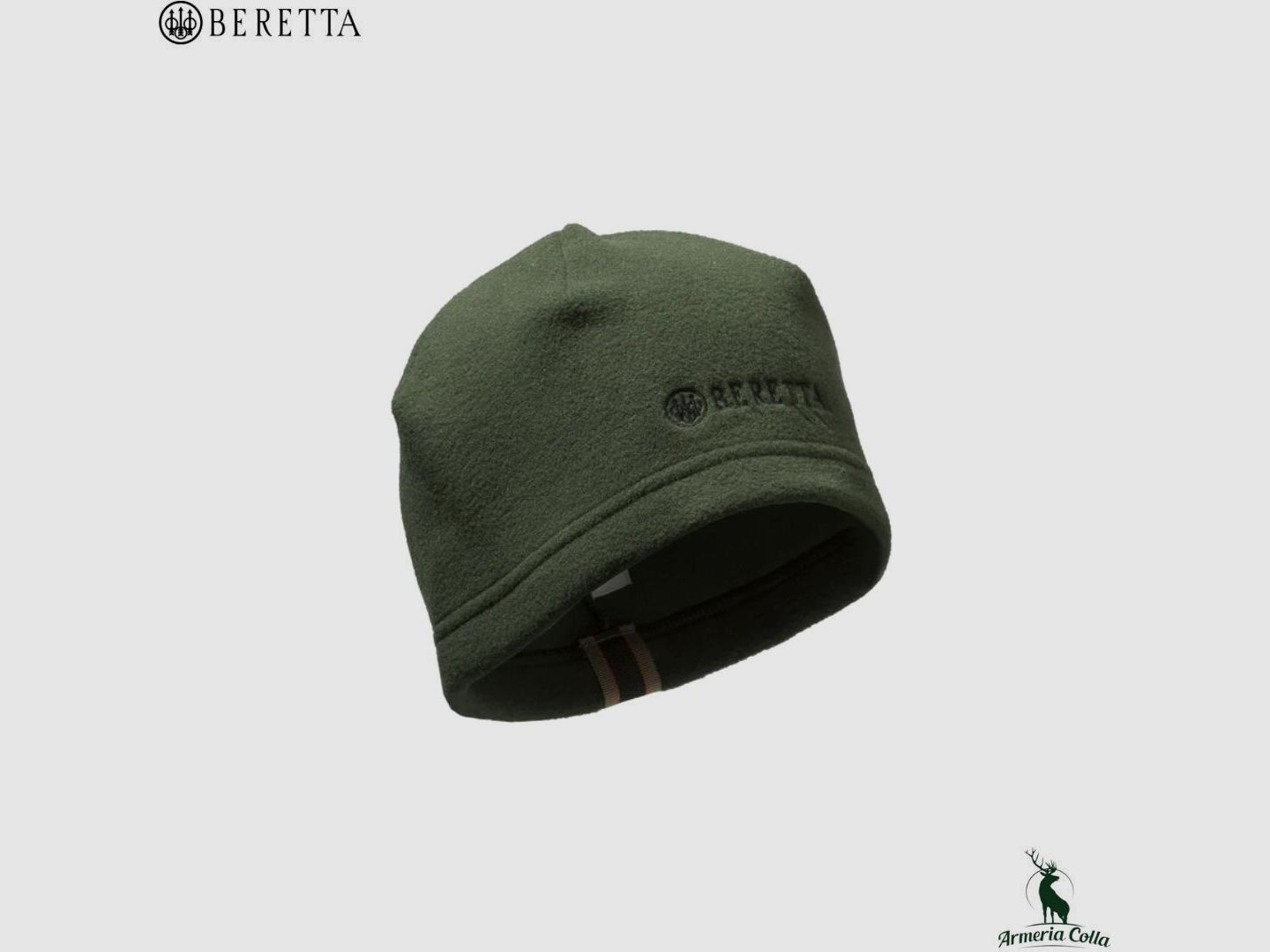 Beretta Cappello Beanie Fleece Verde, immagine 1 di 2