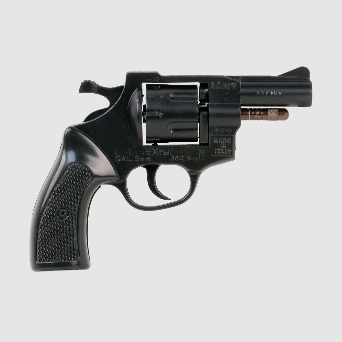 Schreckschuss Revolver Umarex Champion Beschuss 1993 Druckguss schwarz Kaliber 9 mm R.K. (P18)