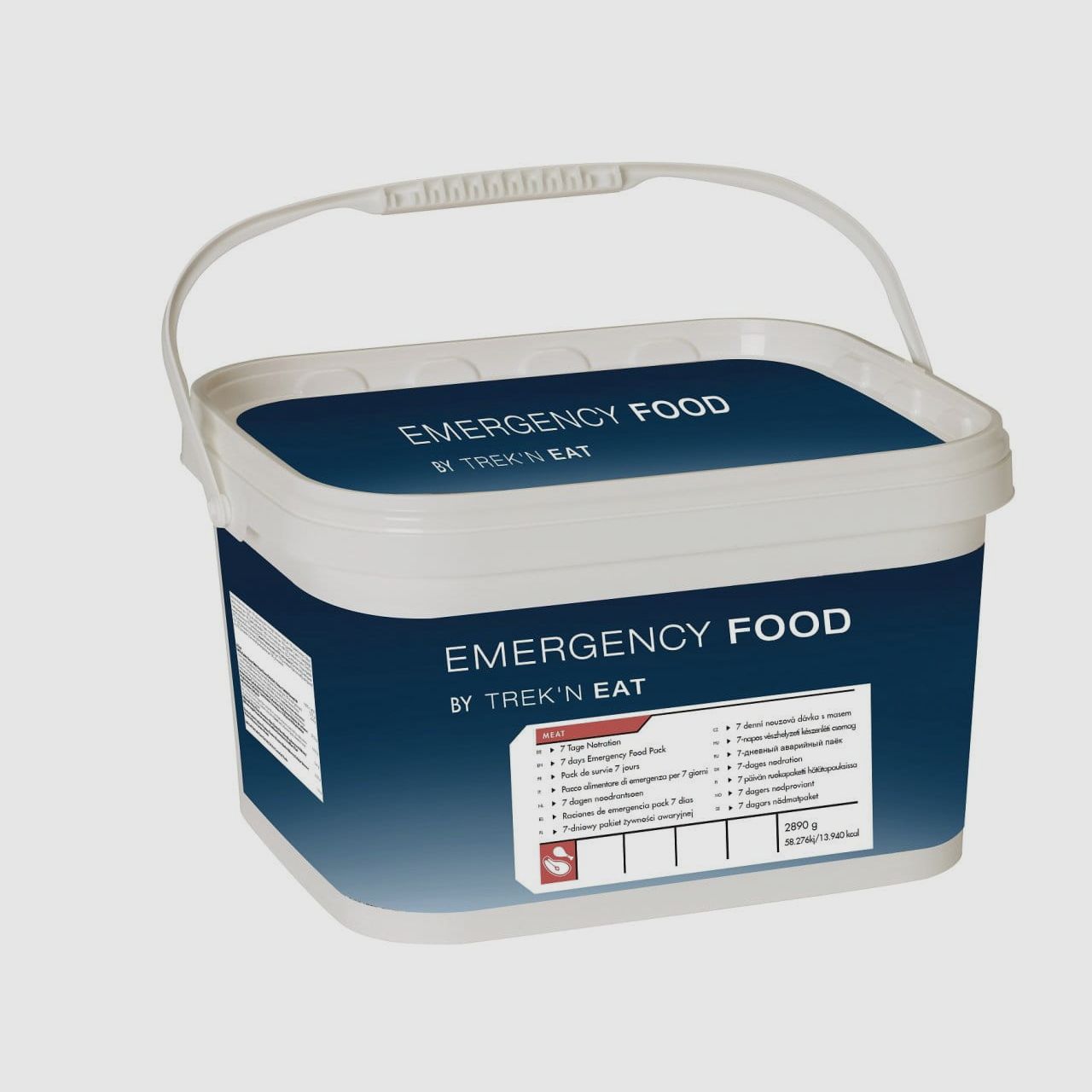 Trek'n Eat Cibo di Emergenza Razione di Emergenza di 7 Giorni con Carne