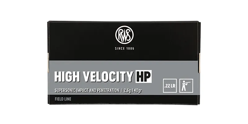 RWS .22 LR High Velocity HP 2.6g/40gr
