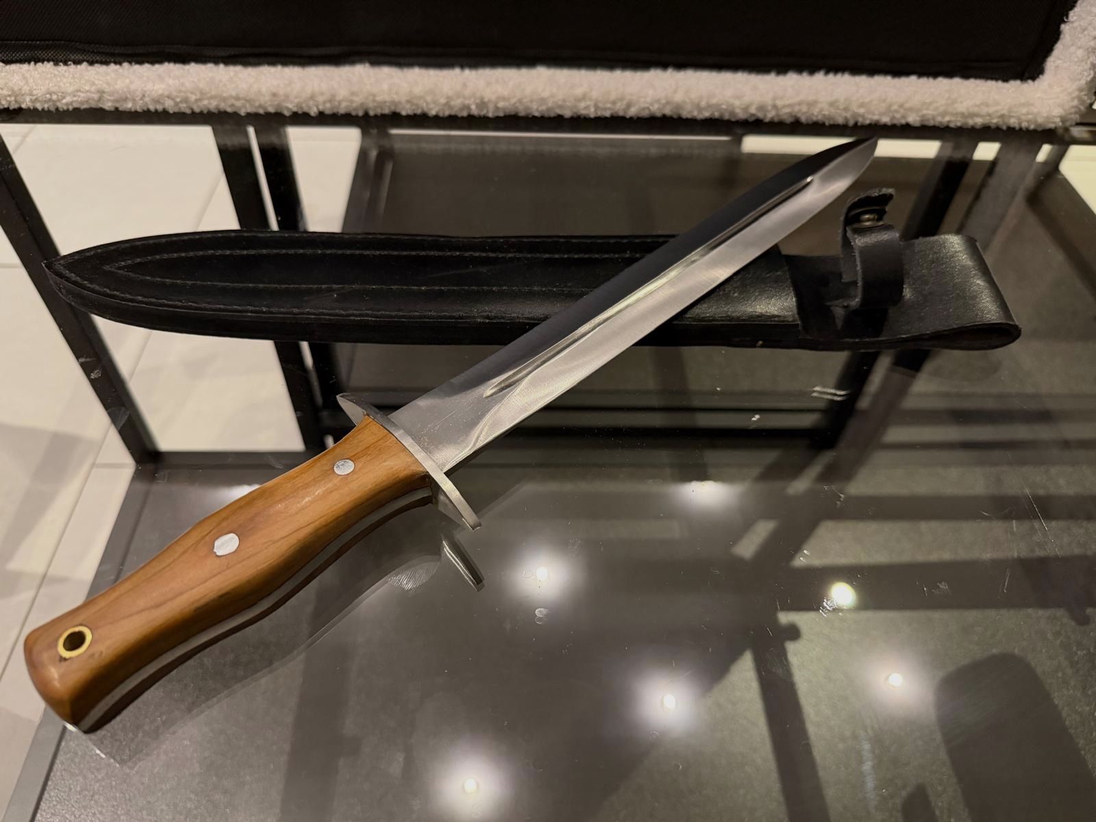 Bayonet dagger knife