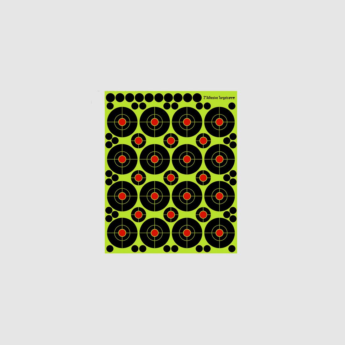 Set aus 16 Mini-Zielscheiben mit Kleber, Bild 2 von 2