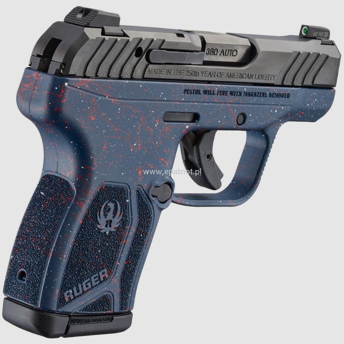 Ruger LCP Max Blue, afbeelding 7 van 8
