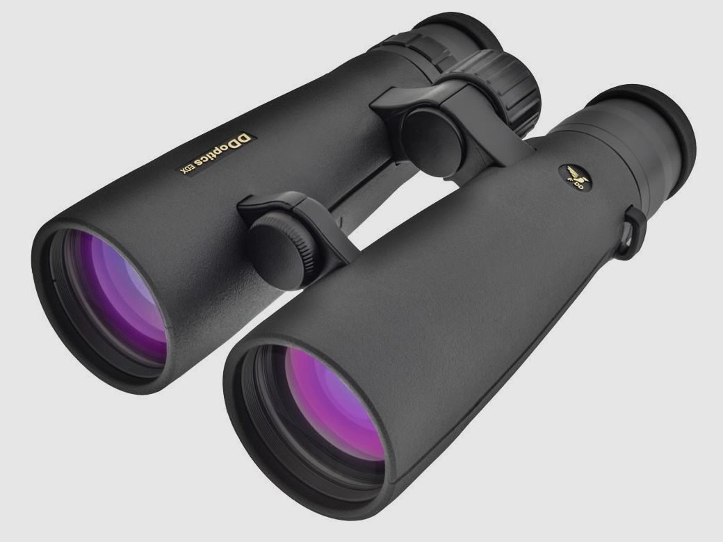 DDoptics Fernglas EDX 10x50 Vogelbeobachtung Bergjagd inklusive Zubehör 440100005